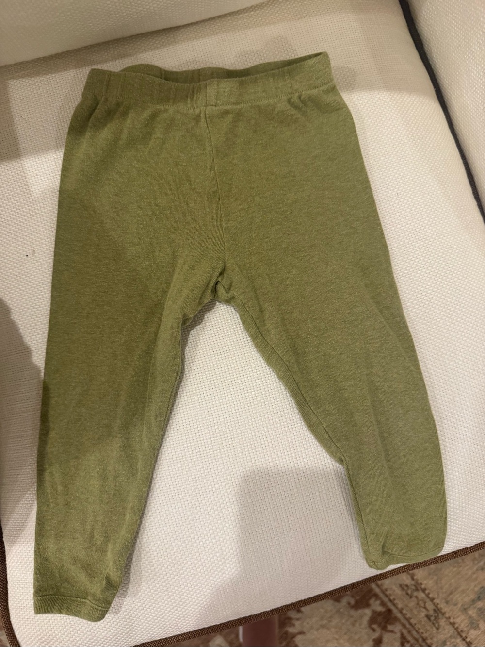 Serendipity Green Organic Cotton Leggings, 12 mo